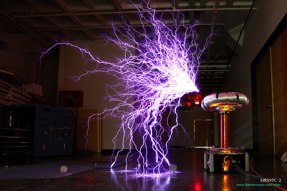 You Built What?!: A Tesla Coil Gun That Produces Foot-Long Sparks