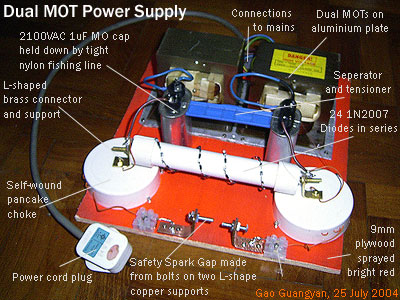 Teslaspule: 10x2,5 cm - 550 Wdg. - 0,15mm, Tesla Coil Spule - Version 2